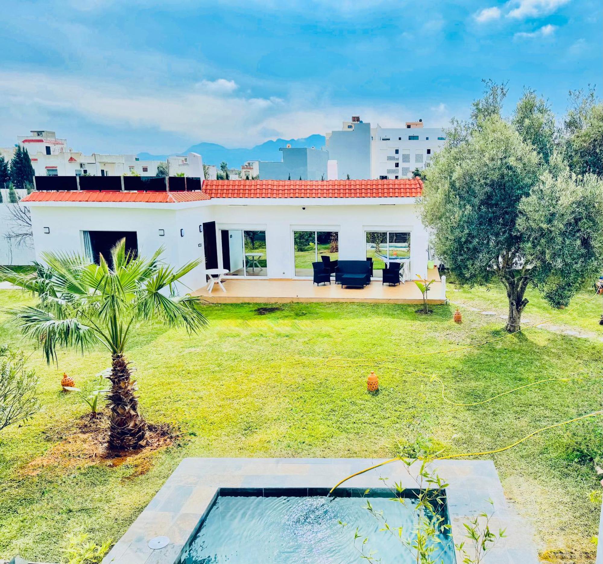 Central Villa With Pool Garden 5Km Sea Cabo Tétouan Екстериор снимка